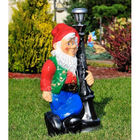 Садово-парковая фигура Cera Гном у фонаря